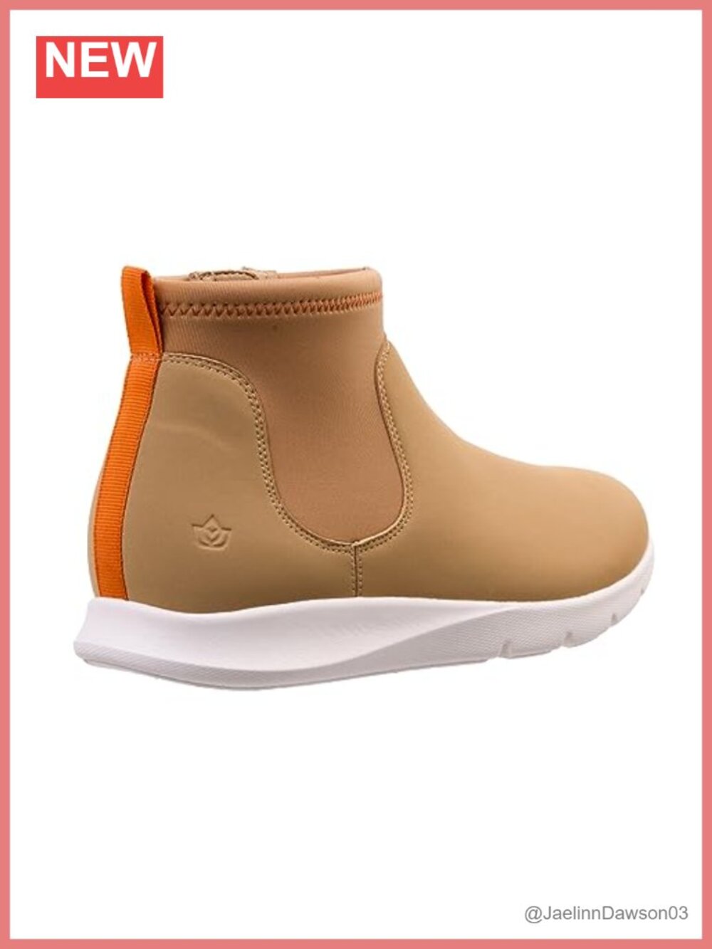 Chelsea Ankle Boots with Comfort Footbed, Medial Zip, Non-Slip Outsole - Picture 6 of 6